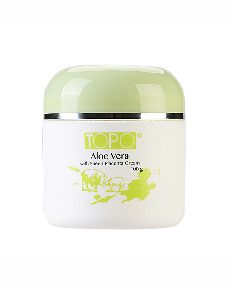 Aloe Vera Sheep Placenta Cream 100g - Image 2