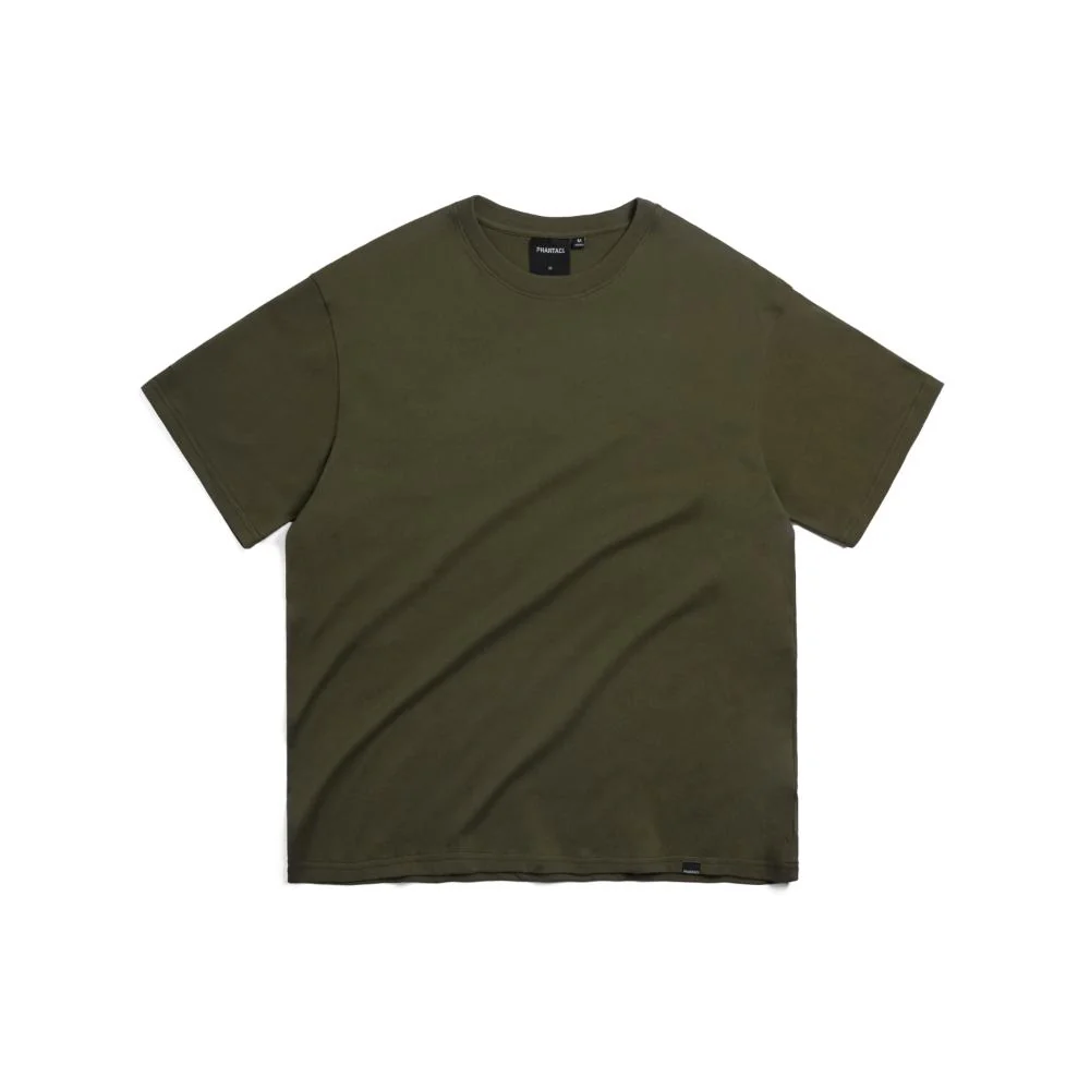 Phantaci Basic Phc Slub Big Tee Green Size S