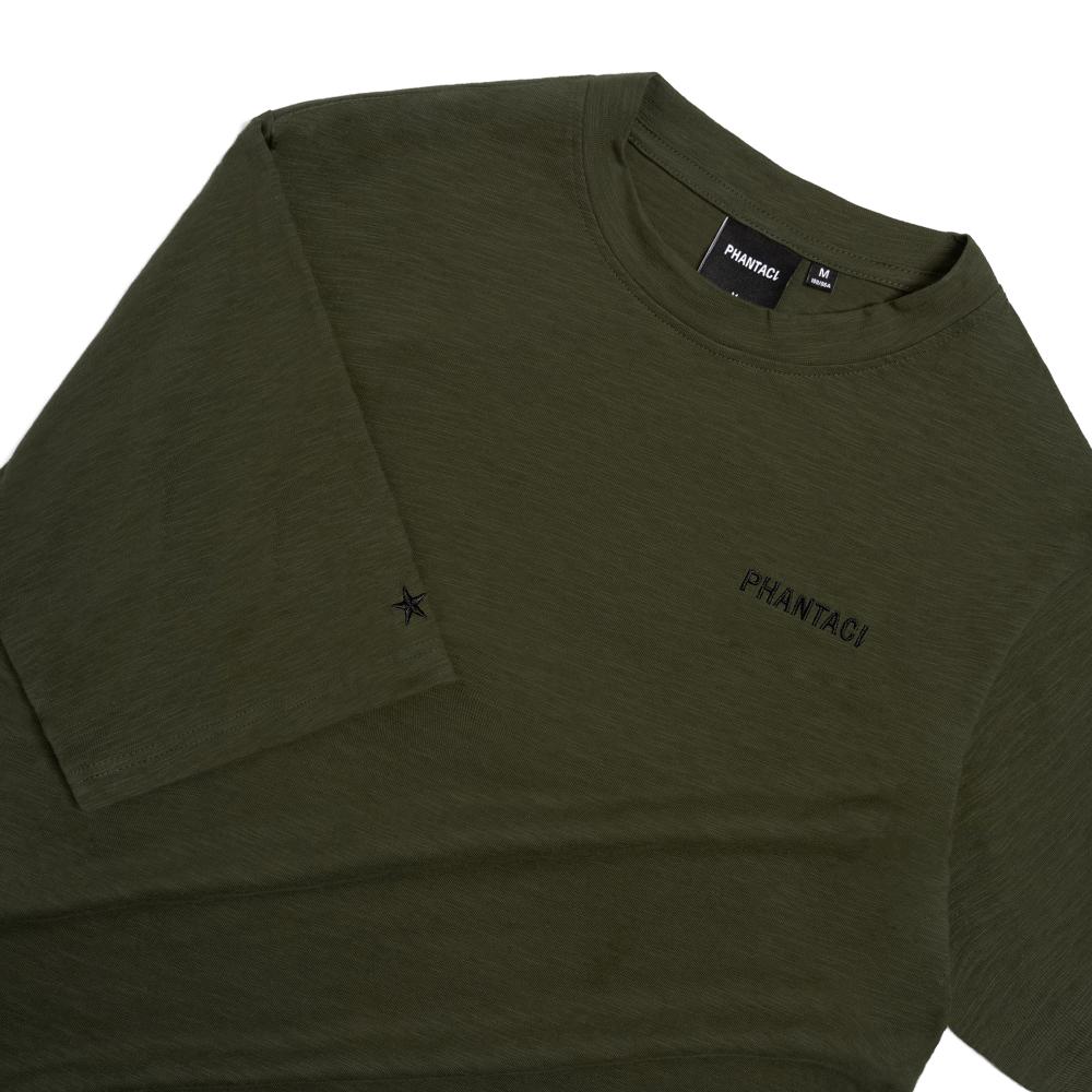 Phantaci Basic Phc Slub Big Tee Green Size S - Image 3
