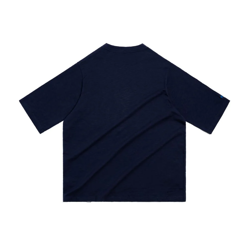 Phantaci Basic Phc Slub Big Tee Navy Size S - Image 2