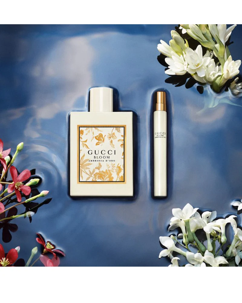 Gucci Bloom Ambrosia d'Oro Eau de Parfum 10ml Travel Spray - Image 2