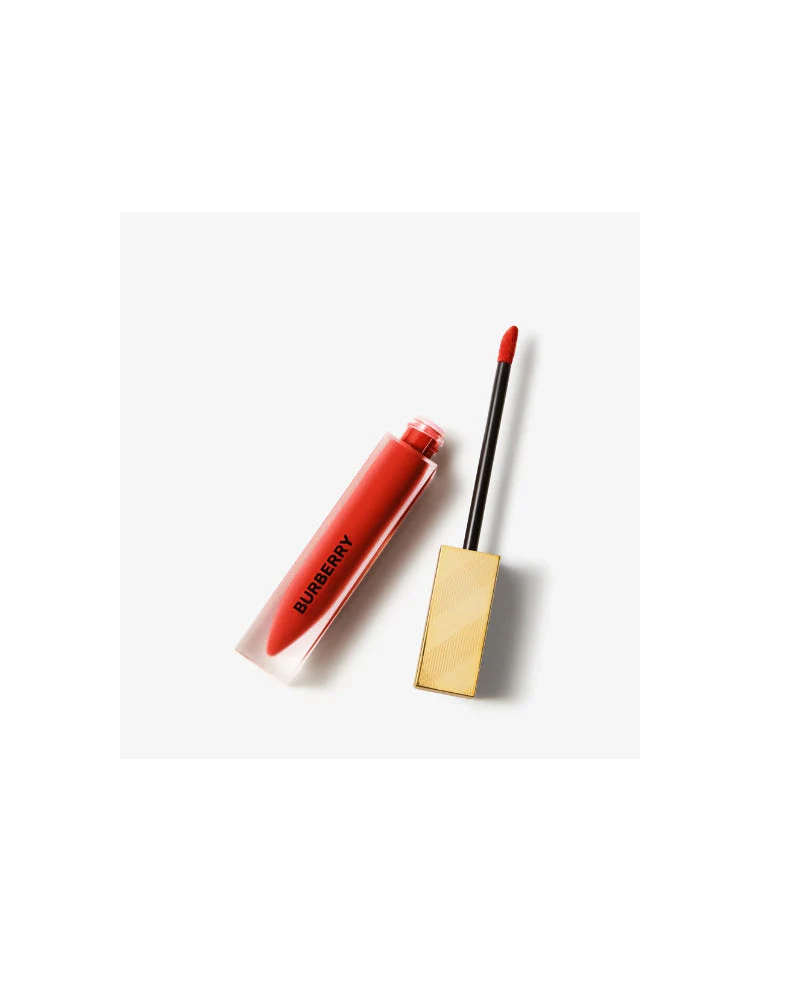 Burberry Kisses Liquid Matte – Fire Red No.118 - Image 2