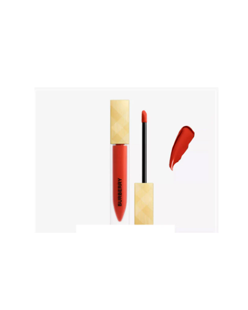 Burberry Kisses Liquid Matte – Fire Red No.118 - Image 3