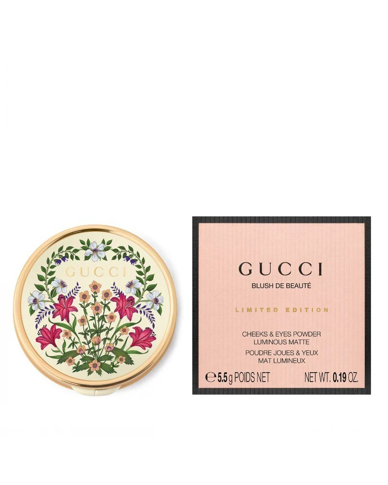 GUCCI FLORA Blush de Beauté Limited Edition - 01 - Silky Rose, 5.5g (0.19 oz) - Image 2