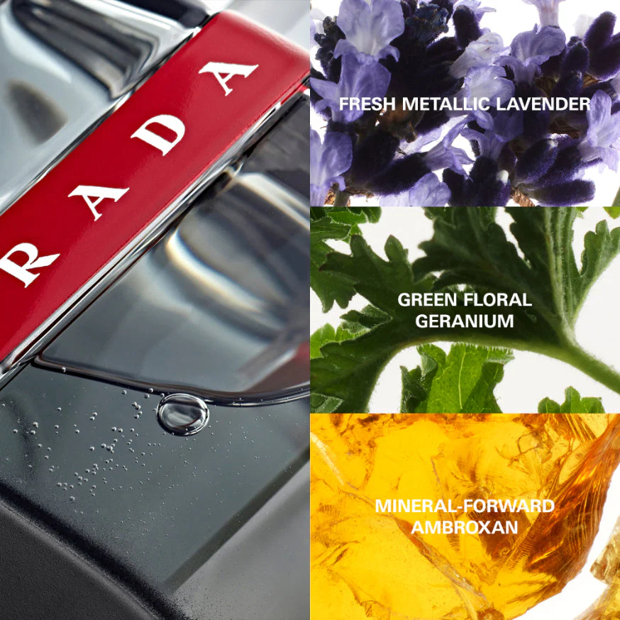 Prada Luna Rossa Carbon by EDT Spray 1.7 Oz, Multi - Image 3