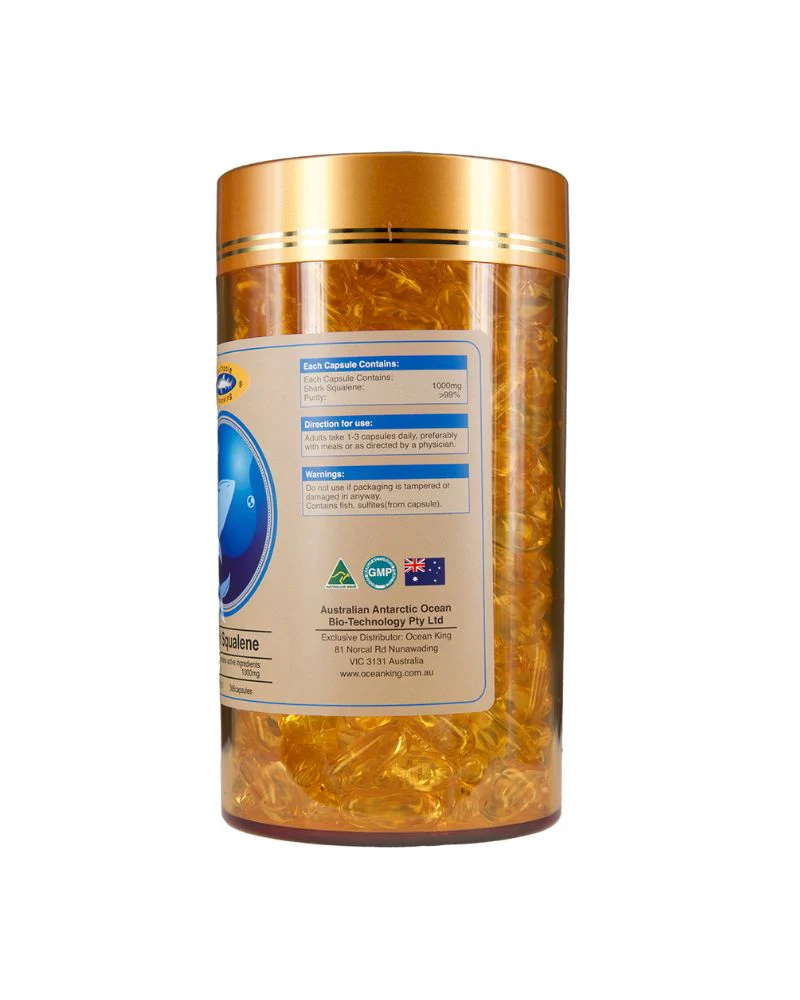 Ocean King Deep Ocean Shark Squalene 1000mg 366 Capsules - Image 2