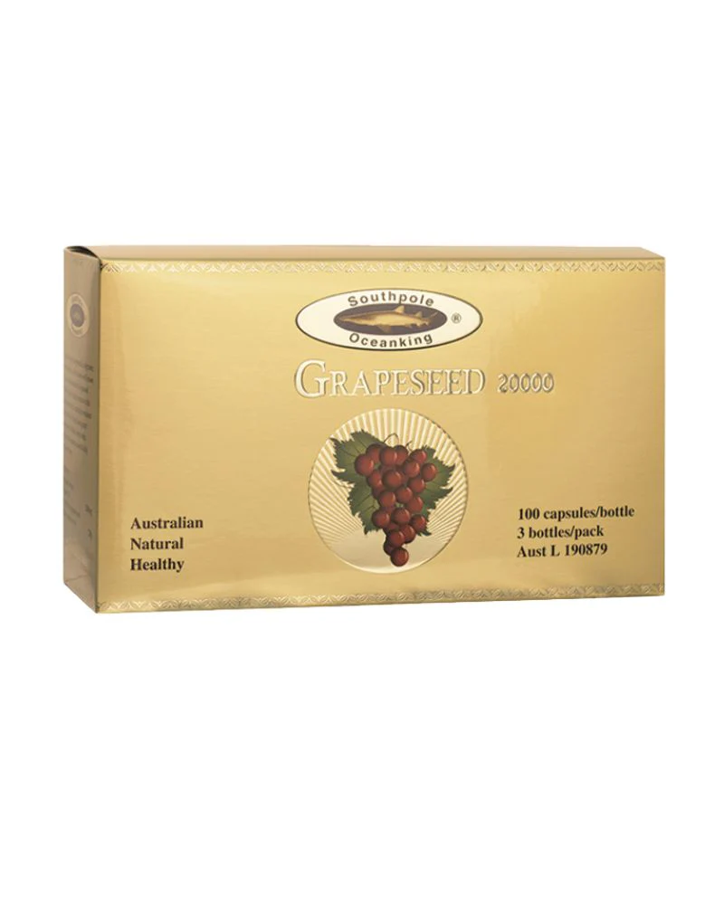 Ok Grapeseed 20g 100 Capsules 3 Pack - Image 3