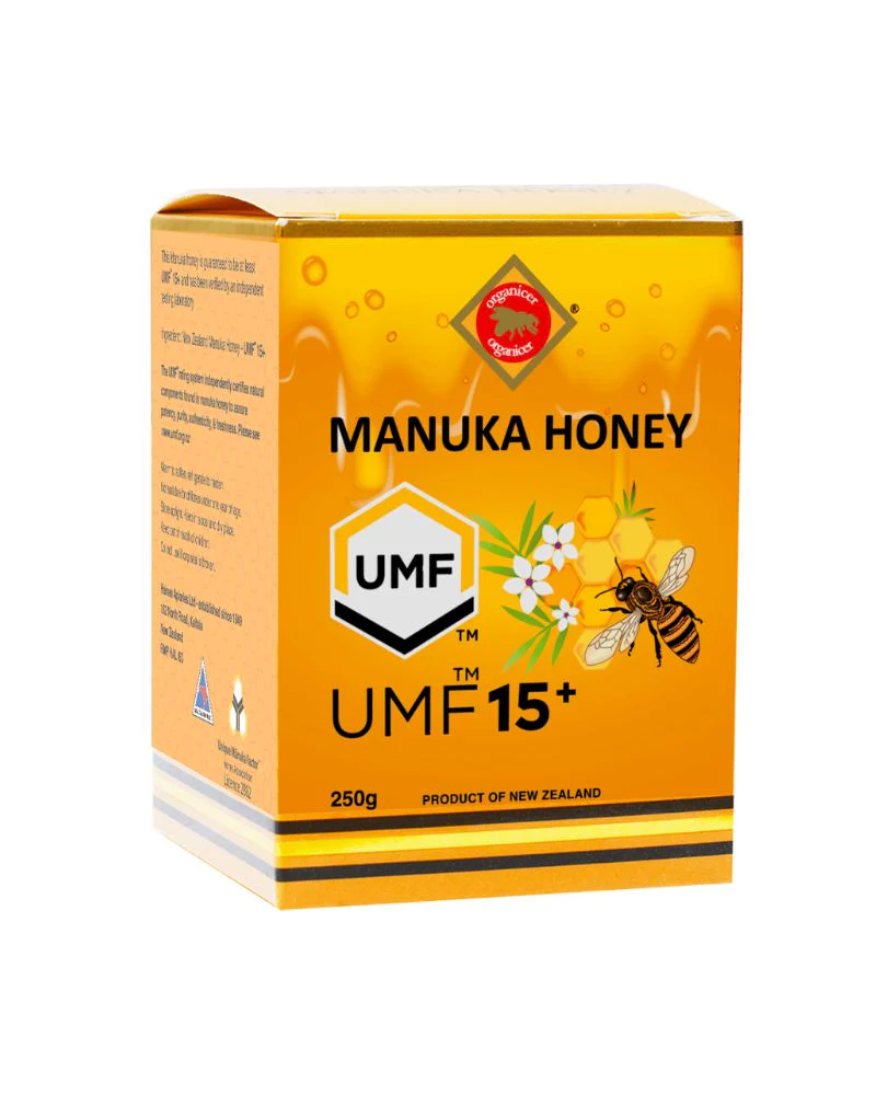 Organicer UMF 15+ Manuka Honey 250g - Image 3