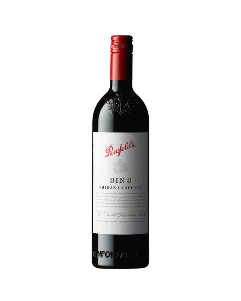 Penfolds Bin 8 Cabernet Shiraz 2019 750Ml