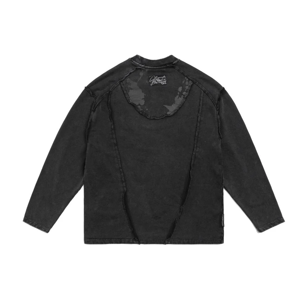 Phantaci Phorty Washed Sweatshirt Black Size S - Image 2