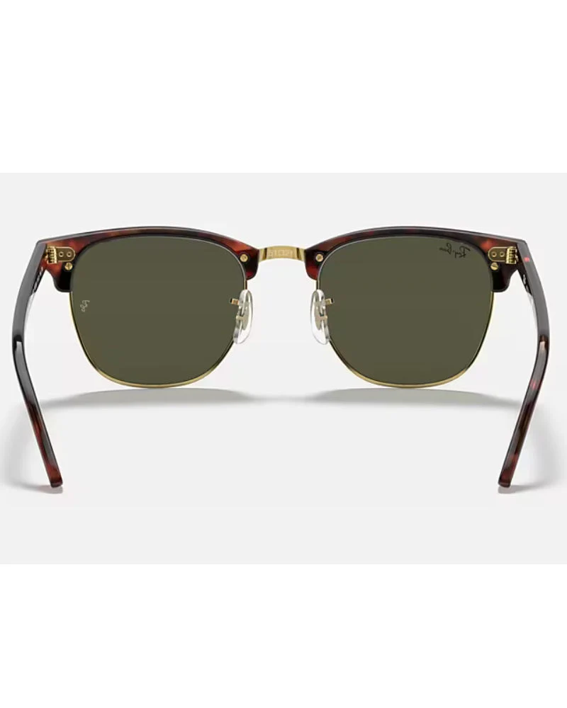 New Ray Ban Clubmaster RB3016 W0366 Tortoise/Arista/G-15 XLT 51mm Sunglasses - Image 3
