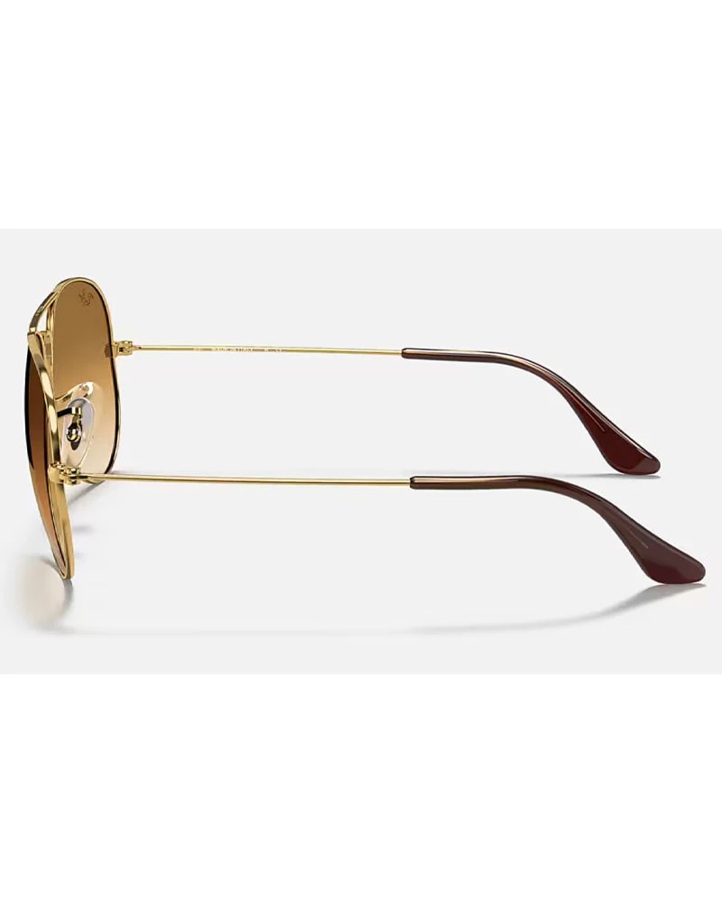 Sunglasses Ray-Ban Aviator Large Metal Gold RB3025 001/51 58-14 Medium Gradient - Image 3