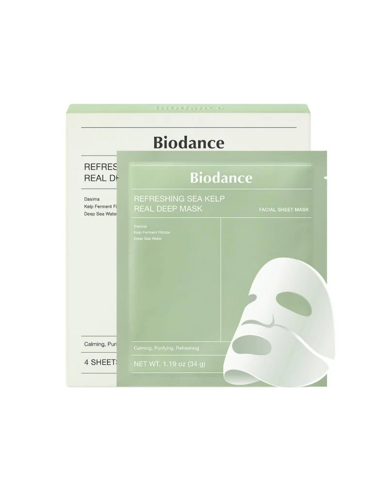 Refreshing Sea Kelp Real Deep Mask Bundle (4pcs)