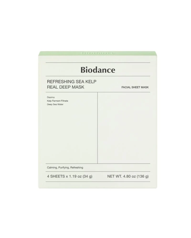 Refreshing Sea Kelp Real Deep Mask Bundle (4pcs) - Image 2