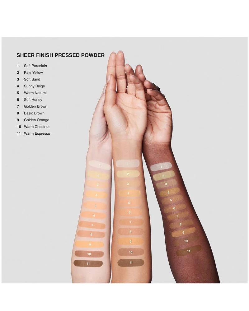 Sheer Finish Pressed Powder Duo Soft Porcelain 9g - Image 3