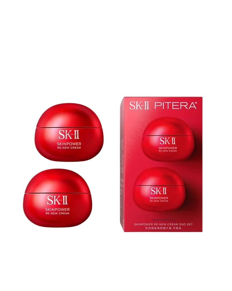 Sk-ii Skinpower Re-new Cream Duo Set