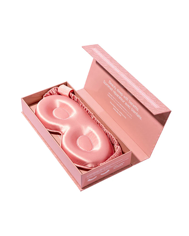 slip pure silk contour sleep mask - rose - Image 3