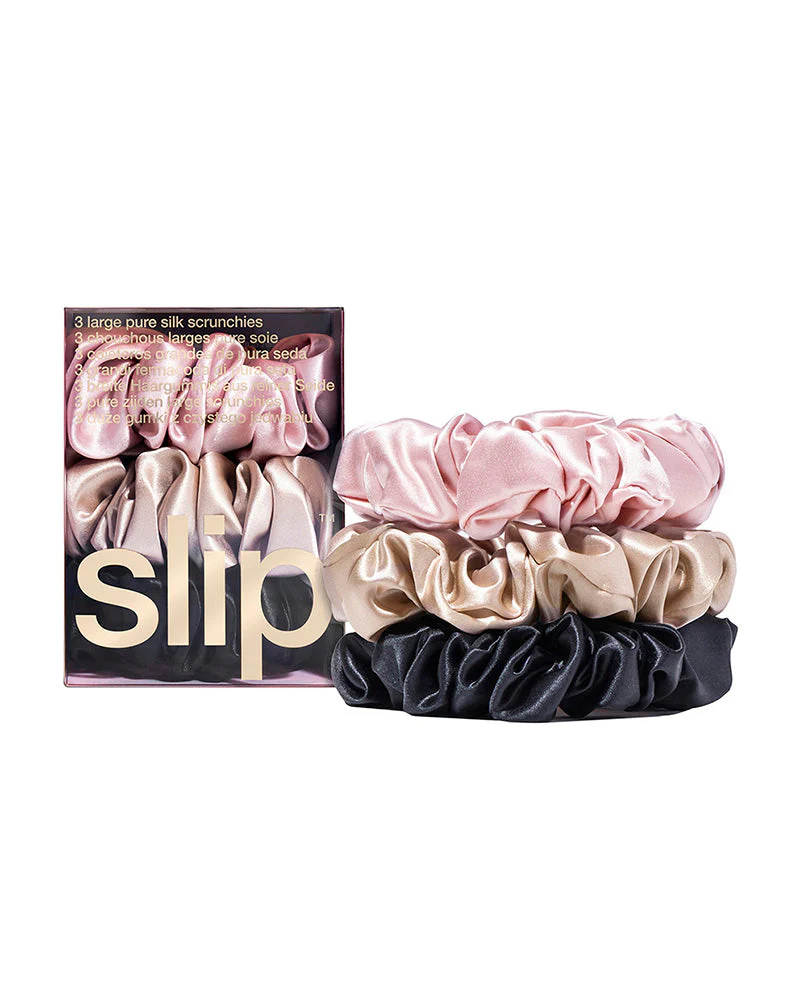 slip pure silk large scrunchies - multi - Image 2
