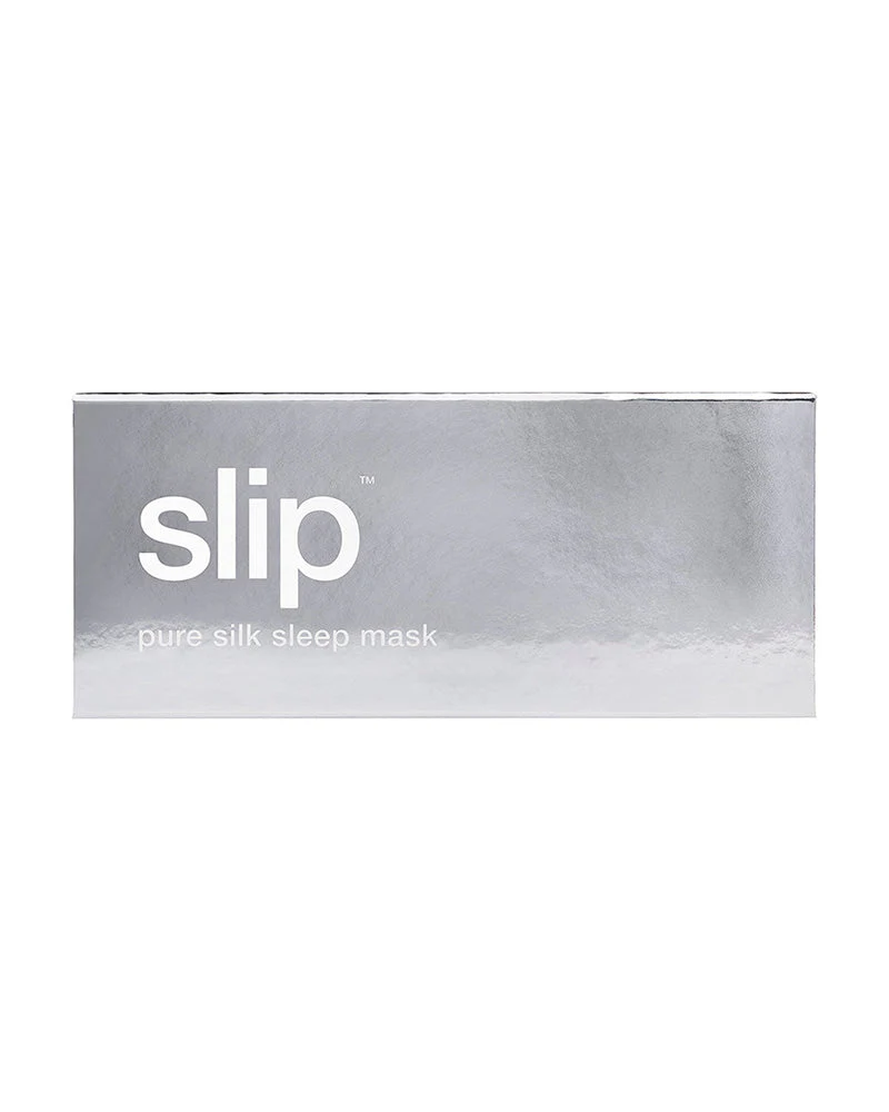 slip pure silk sleep mask - silver - Image 2