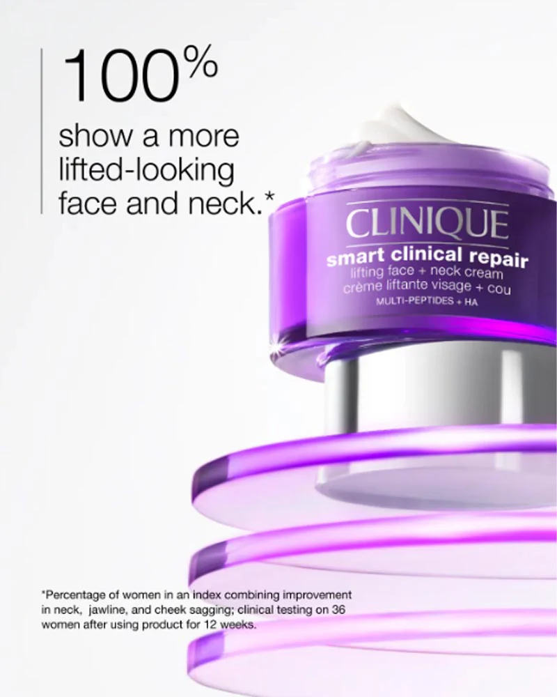 Clinique Smart Clinical Repair™ Lifting Face + Neck Cream 50ml - Image 2