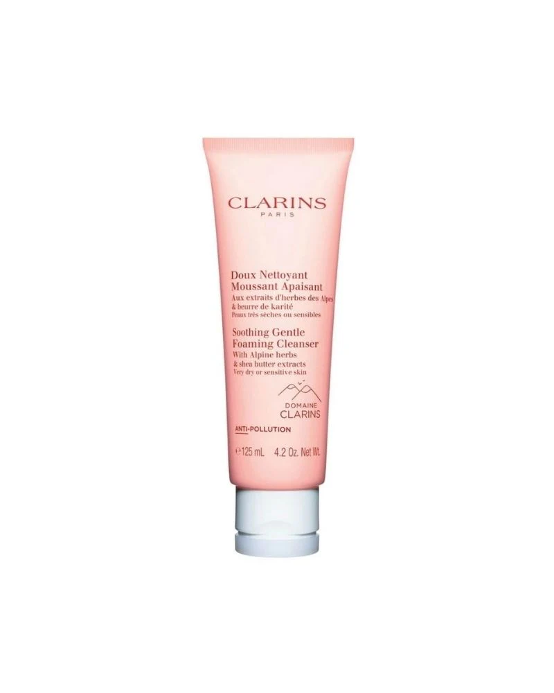 Clarins Soothing Gentle Foaming Cleanser (Very Dry Or Sensitive Skin) 125ml