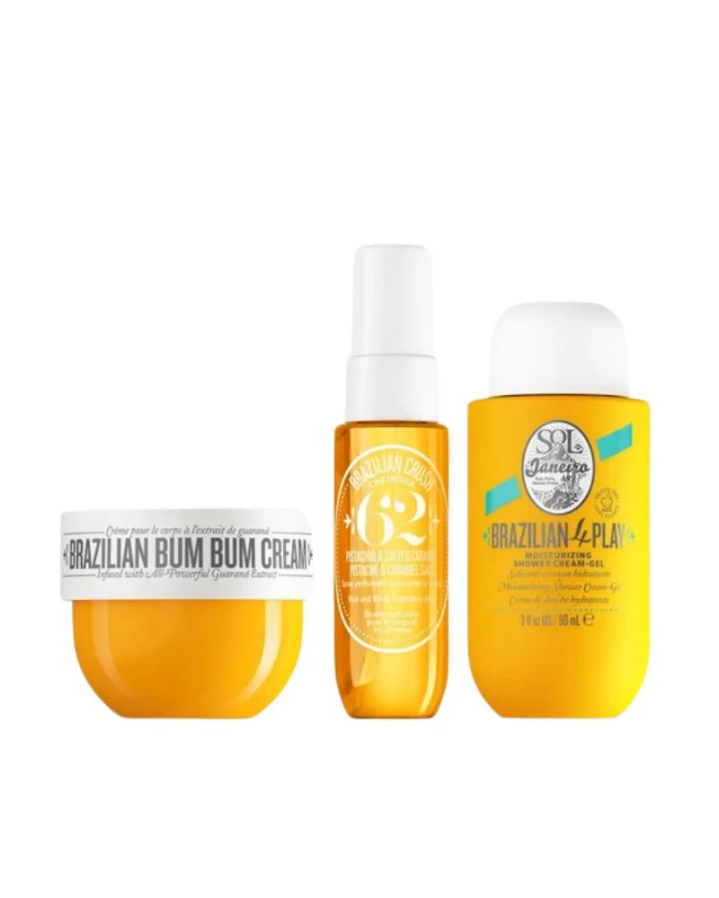 Summer Jet Set Compoents: Bumbum Cream 50ml Shower Gel 90ml Mist 30ml - Image 2